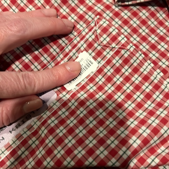 Ralph Lauren Custom fit LS Button Down Men’s Plaid Shirt Large - Picture 4 of 8